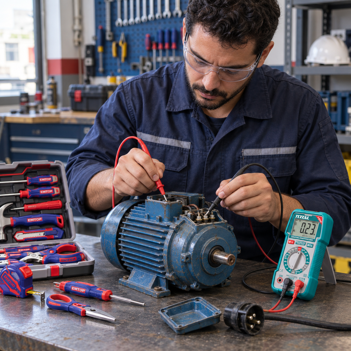 Techniciens de maintenance — professionnel en activité avec des outils adaptés à son métier.