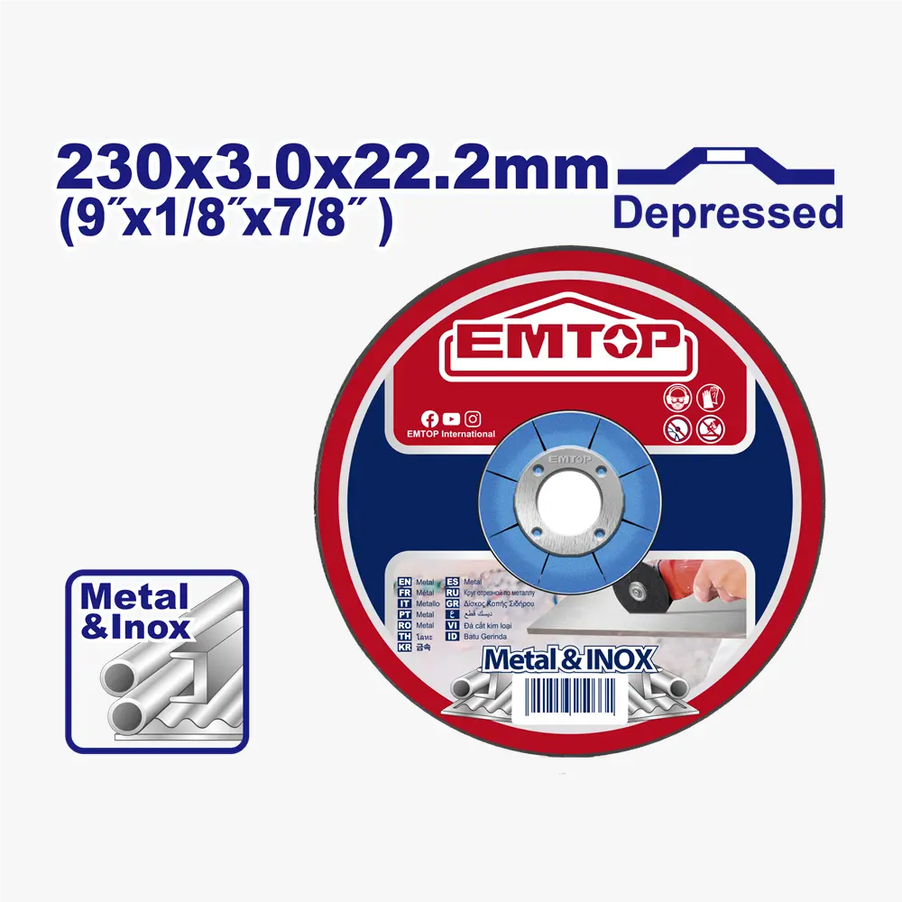 Disques tronç 230X3X22.2MM EMTOP EACDH302301
