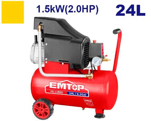 Compresseur d’air 24L EMTOP EACPD20246