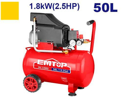 Compresseur d’air 50L EMTOP EACPD25506