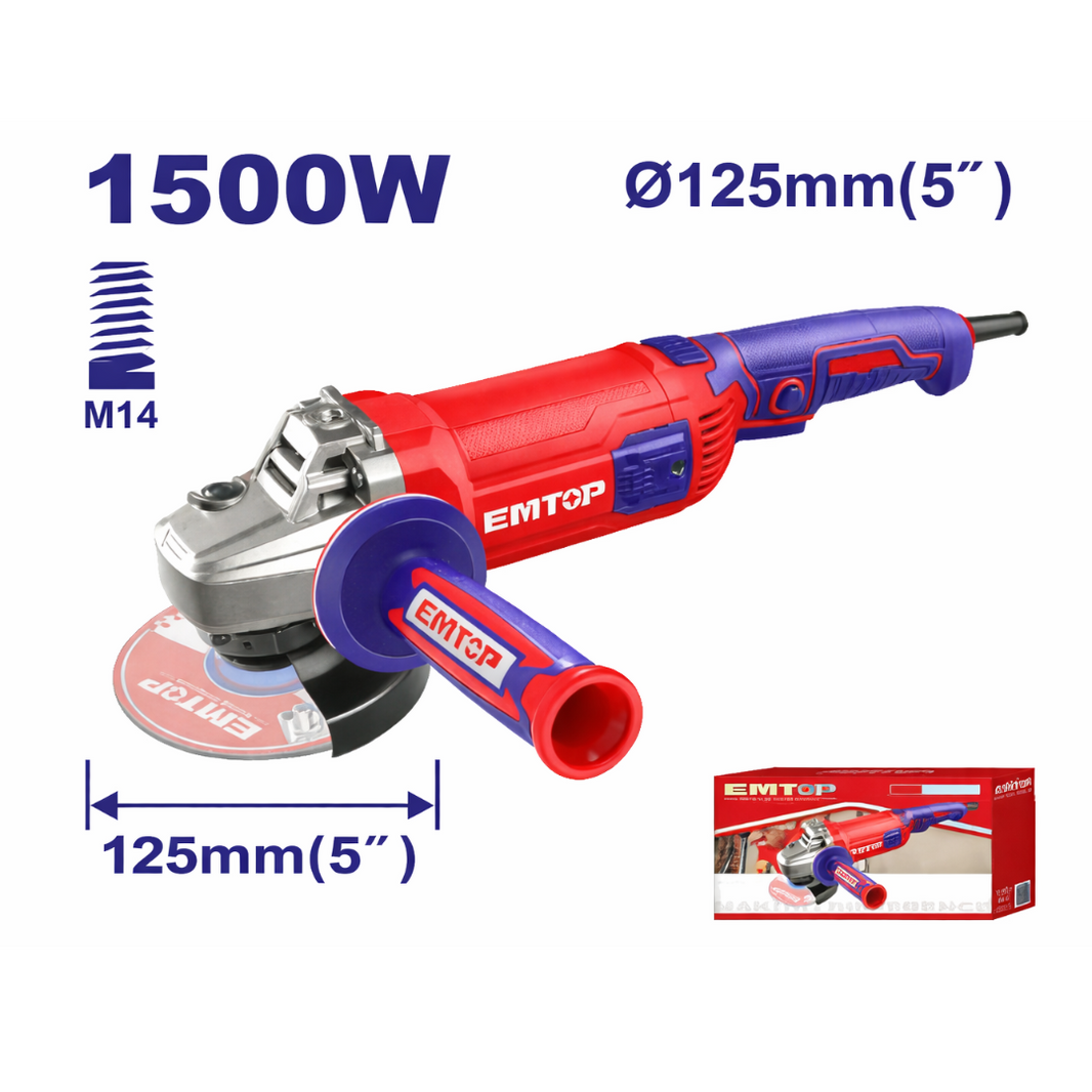 Meule 125 1500W EMTOP EAGR15153