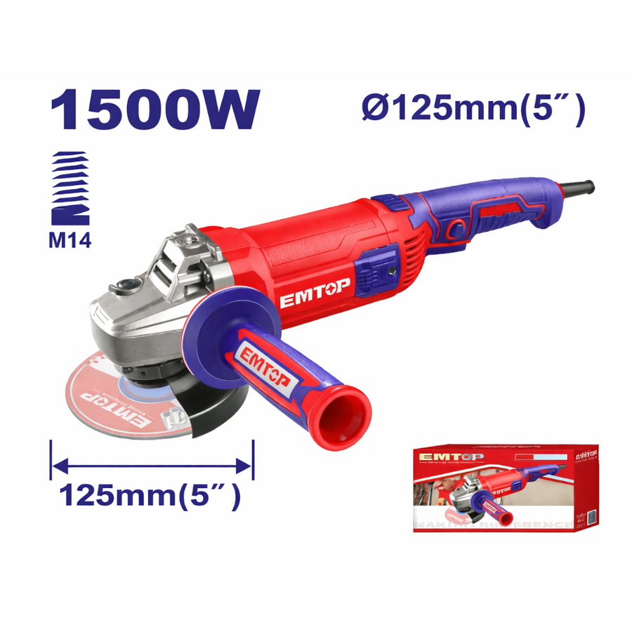 Meule 125 1500W EMTOP EAGR15153