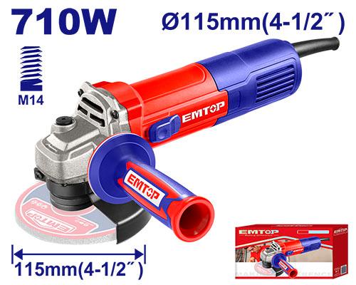 Meuleuse 115MM 710W EMTOP EAGR17181