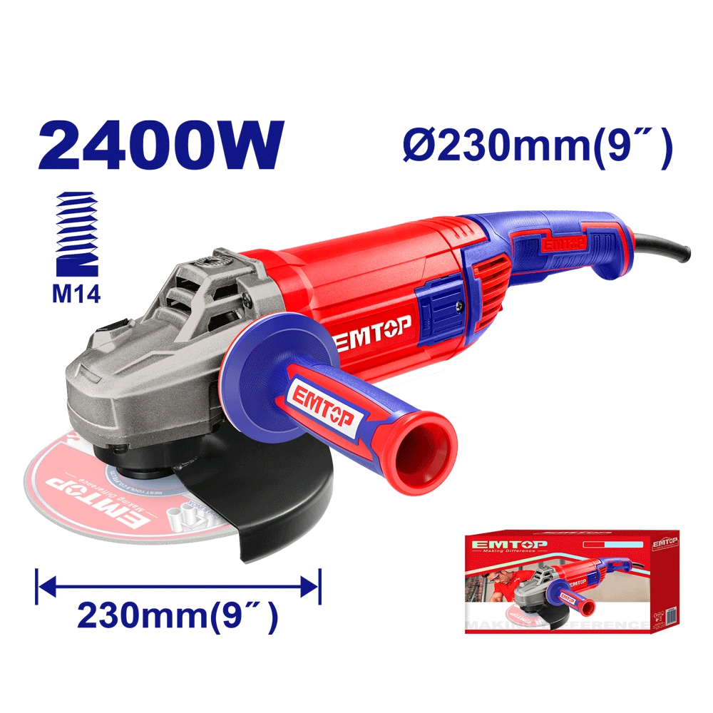 Meule 230 2400W EMTOP EAGR24093