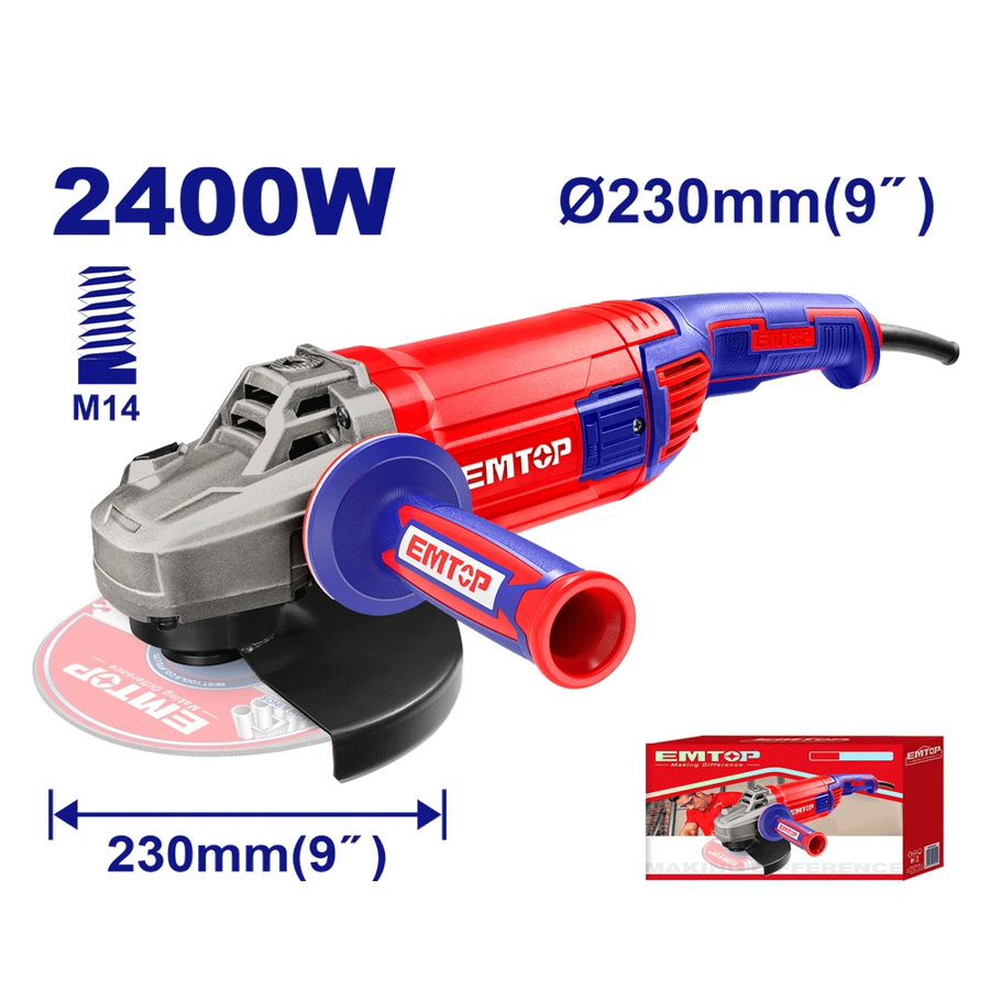 Meule 230 2400W EMTOP EAGR24093