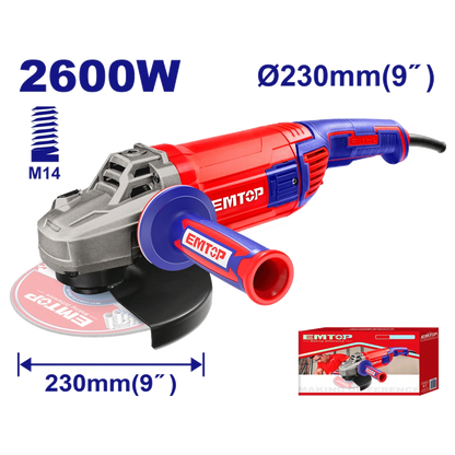 Meule 230 2600W EMTOP EAGR26093