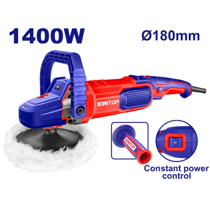 Ponceuse variable 180 1400W EMTOP EAPR1403