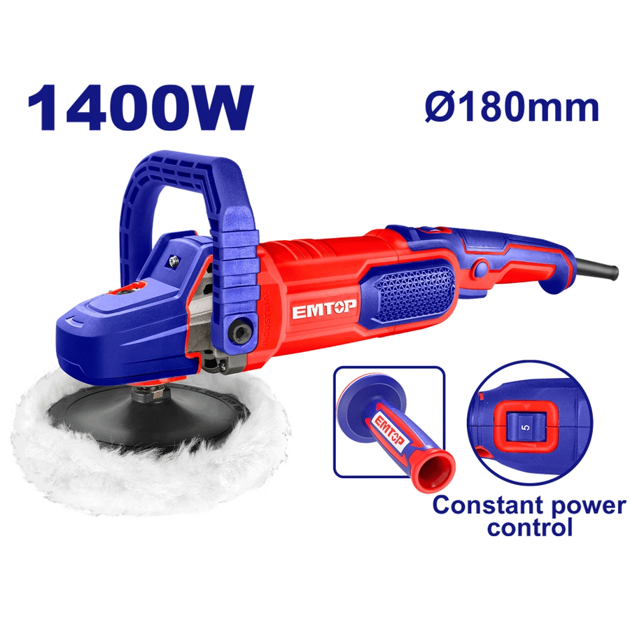 Ponceuse variable 180 1400W EMTOP EAPR1403