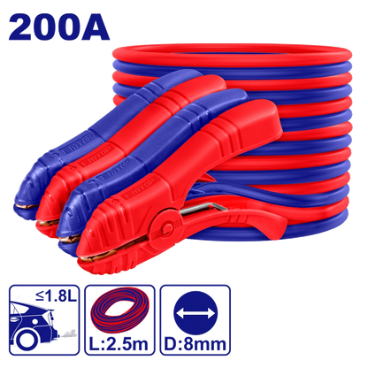 Cables de demarrage 200A EMTOP EBCE0201