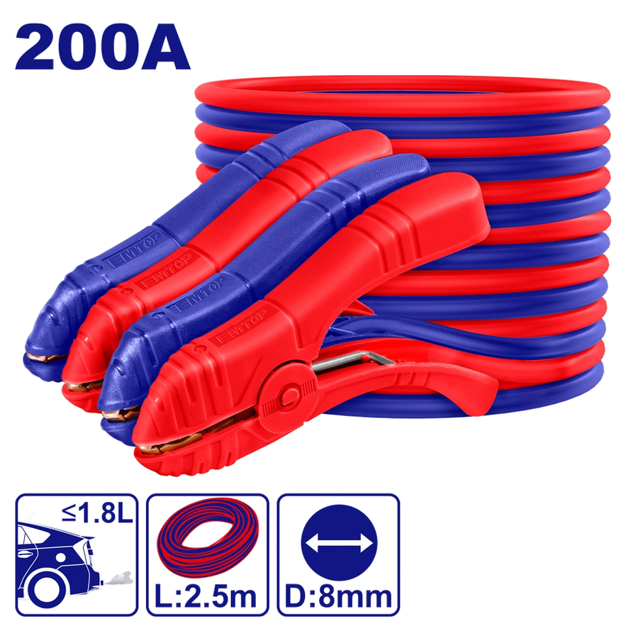 Cables de demarrage 200A EMTOP EBCE0201