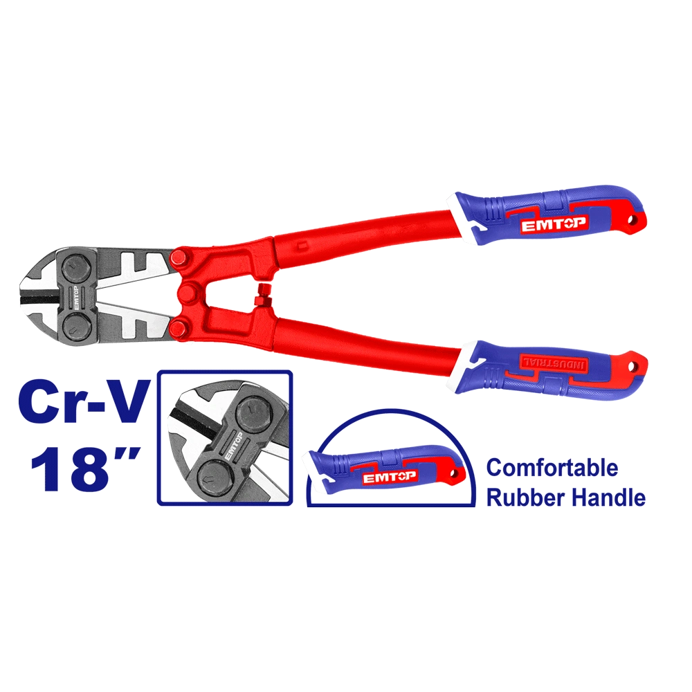 Coupe boulon 18″450MM EMTOP EBCR1801