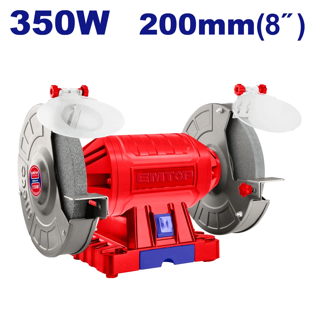 Touret á meuler 350W 200MM EMTOP EBGR83501