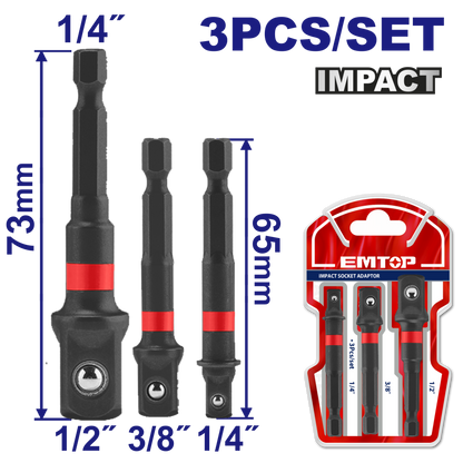 Adaptateur de douille à choc EMTOP EBST365A01