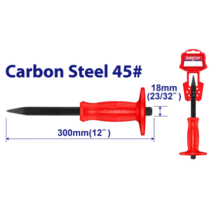 Burin de macon POINT300 a protecn EMTOP ECCL041801