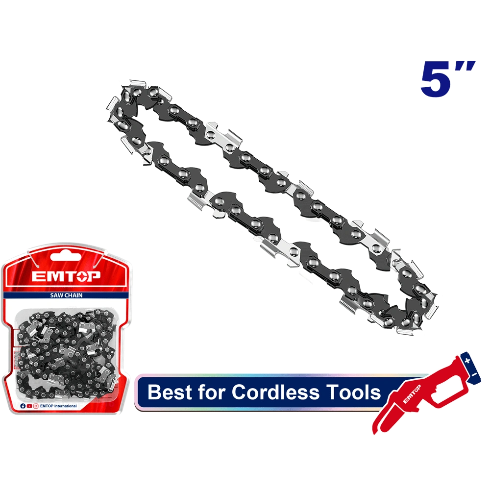 Chaine pour tronçonneuse 13CM EMTOP ECCL5051
