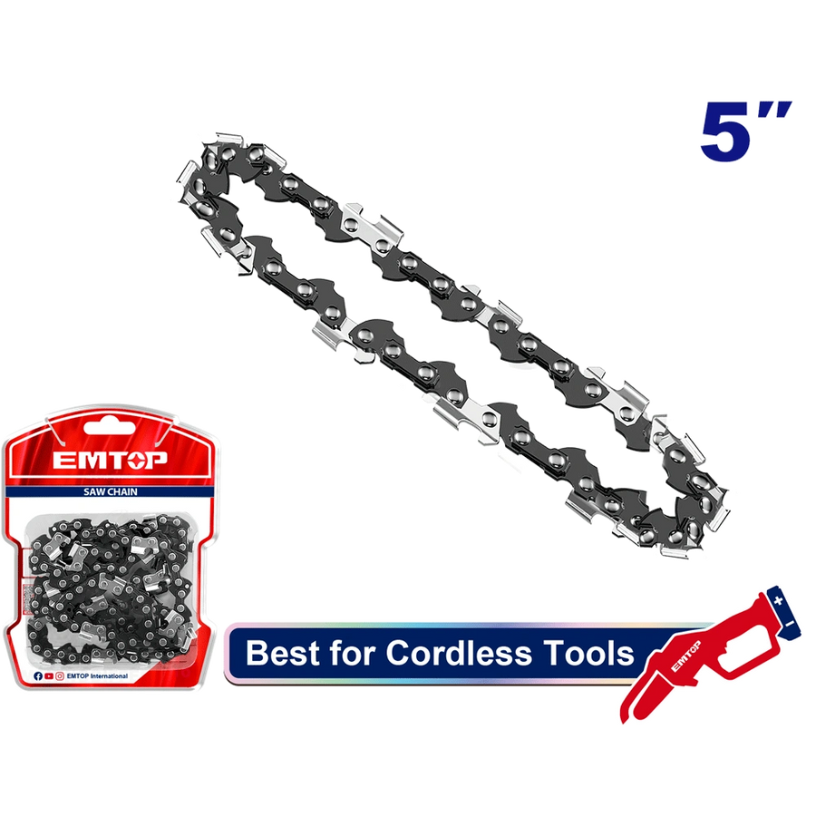 Chaine pour tronçonneuse 13CM EMTOP ECCL5051