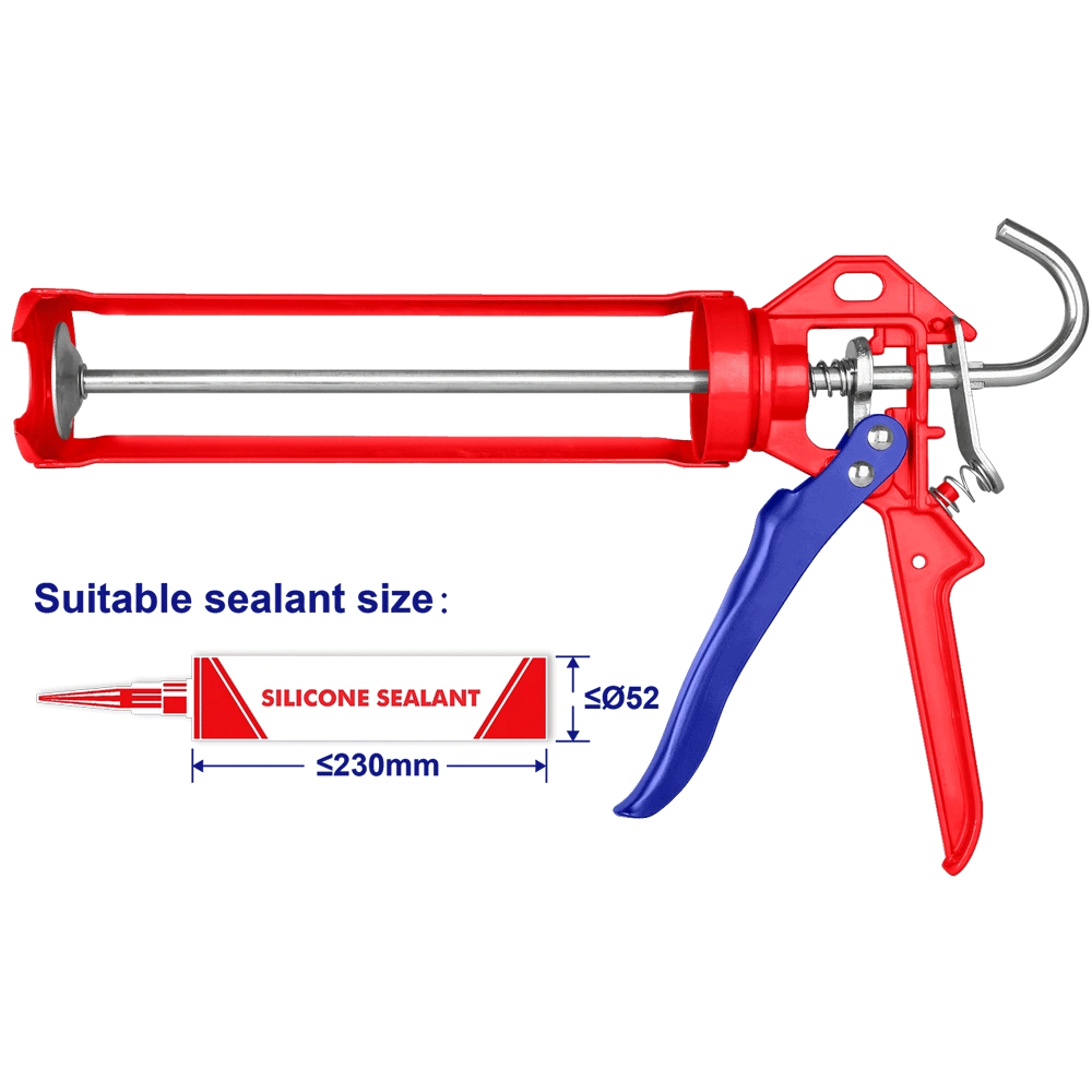 Pistolet pour silicone 230MMP-ALUM EMTOP ECGN01091