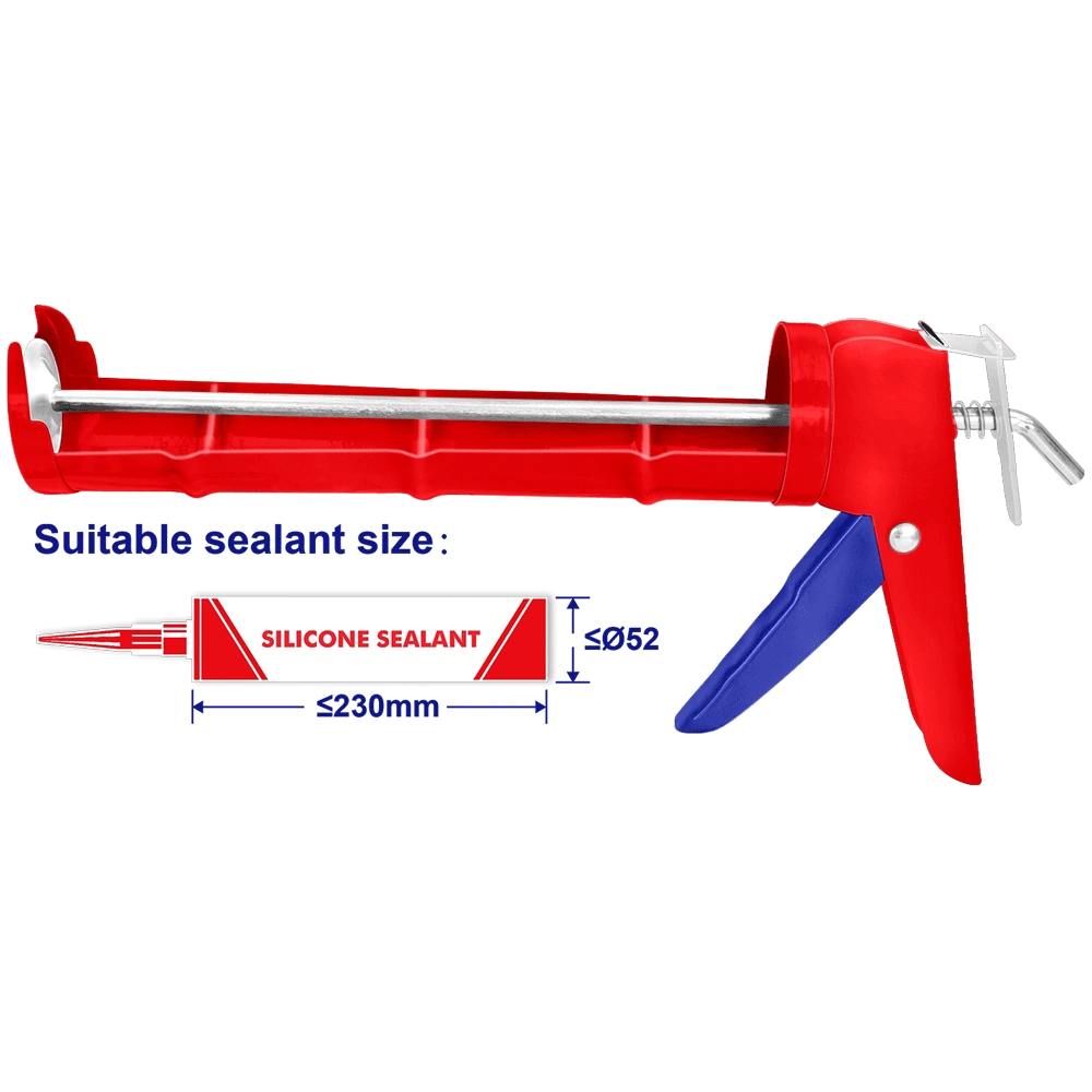 Pistolet pour silicone 230MM t-fer EMTOP ECGN02091