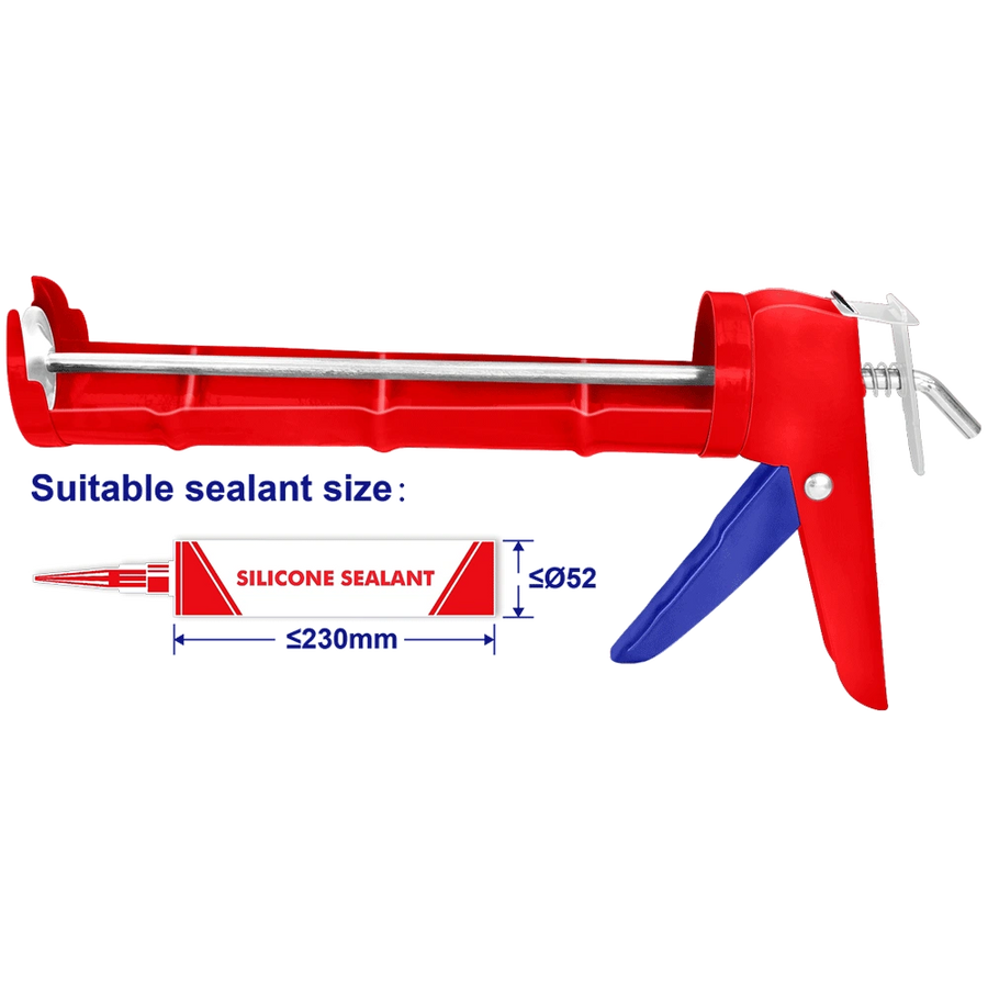 Pistolet pour silicone 230MM t-fer EMTOP ECGN02091