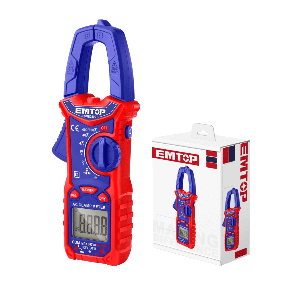 Pince ampèremétrique AC 600A EMTOP EDMR26001