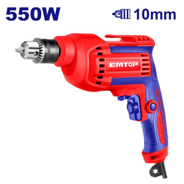 Perceuse 10MM 550W EMTOP EEDL556