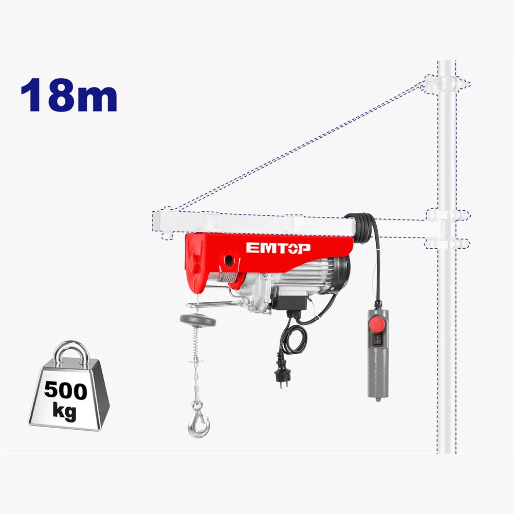 Treuil/palan électrique EMTOP EEHT5001