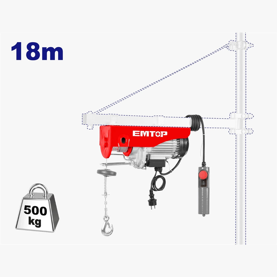 Treuil/palan électrique EMTOP EEHT5001