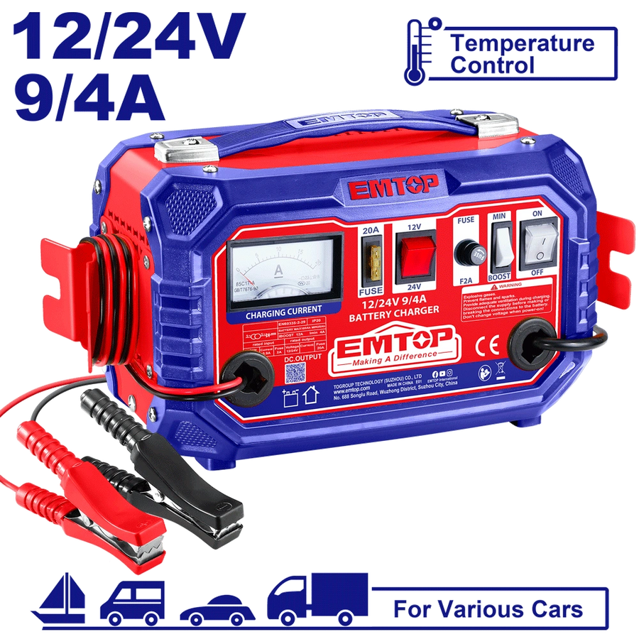 Chargeur de batterie EMTOP EFCR16011