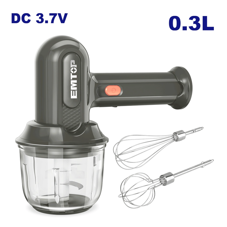 Batteur 3.7V avec bol 0.3L EMTOP EFM019U