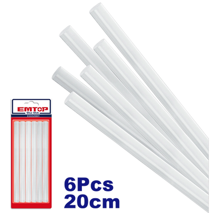 Bâtons colle chaude pour pistolet EMTOP EGGS20601