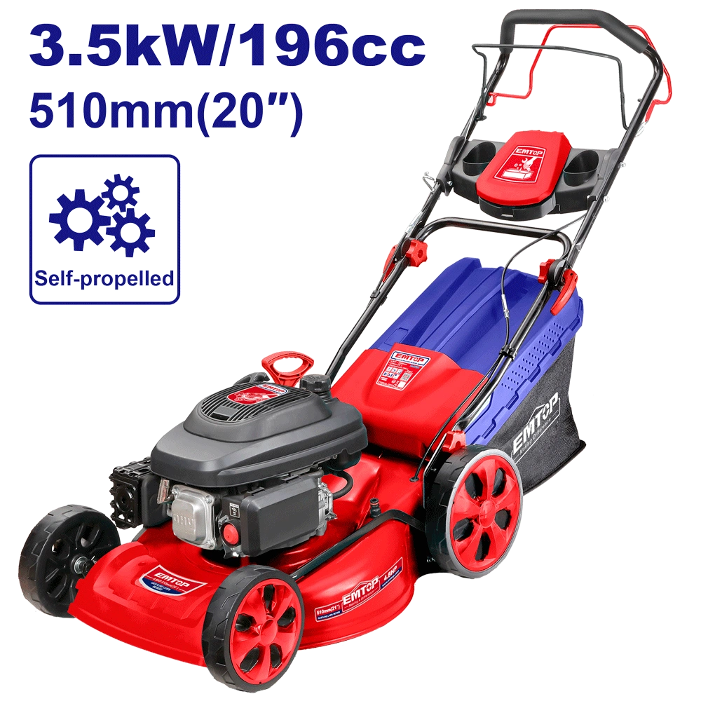 Tondeuse á gazon ess 4.8CH 510MM EMTOP EGLMM201962