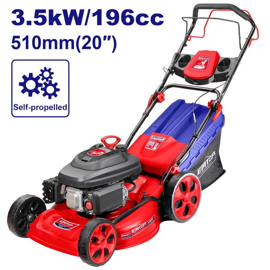 Tondeuse á gazon ess 4.8CH 510MM EMTOP EGLMM201962