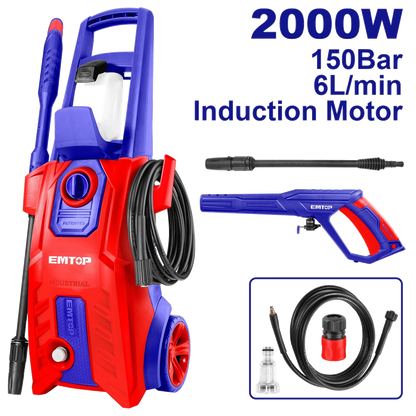 Nettoyeur haute pression 2000W 150B EMTOP EHPW2001