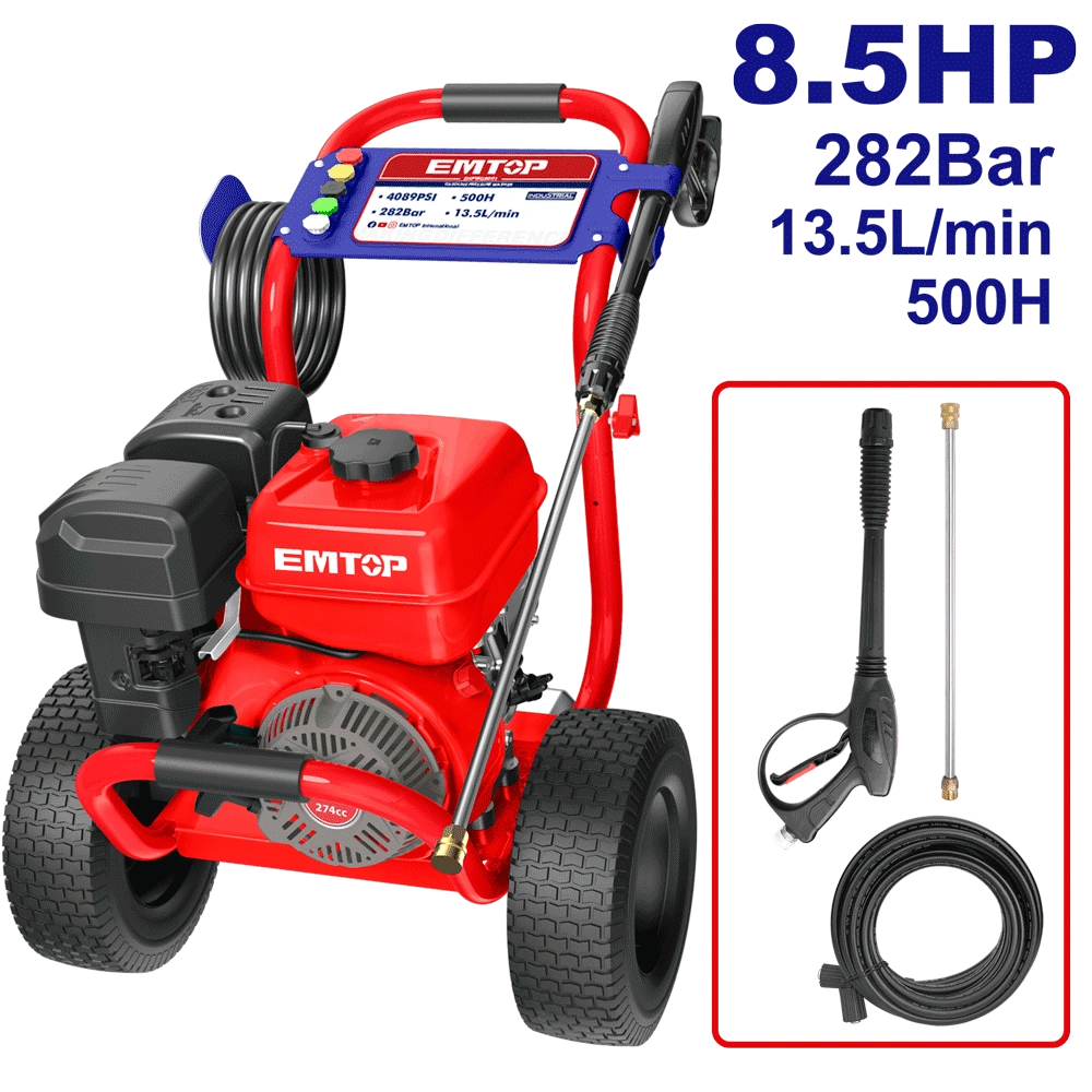 Nettoyeur haute pres es 8.5HP 282B EMTOP EHPWG8001