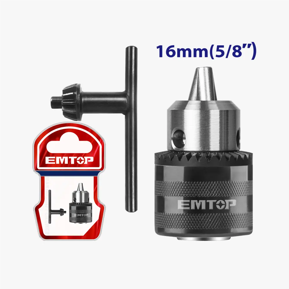 Mandrin à clé de 16 mm EMTOP EKCY1601