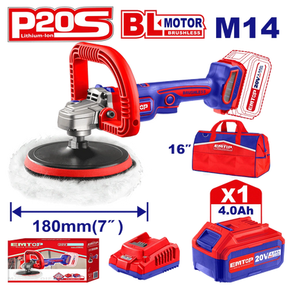 Ponceuse 180 2V 1B4 EMTOP ELAP20181