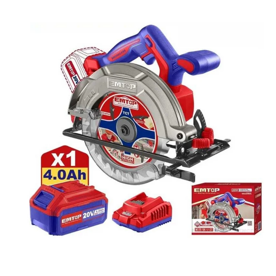 Scie circulaire 165 20V1B4AH EMTOP ELCS16521