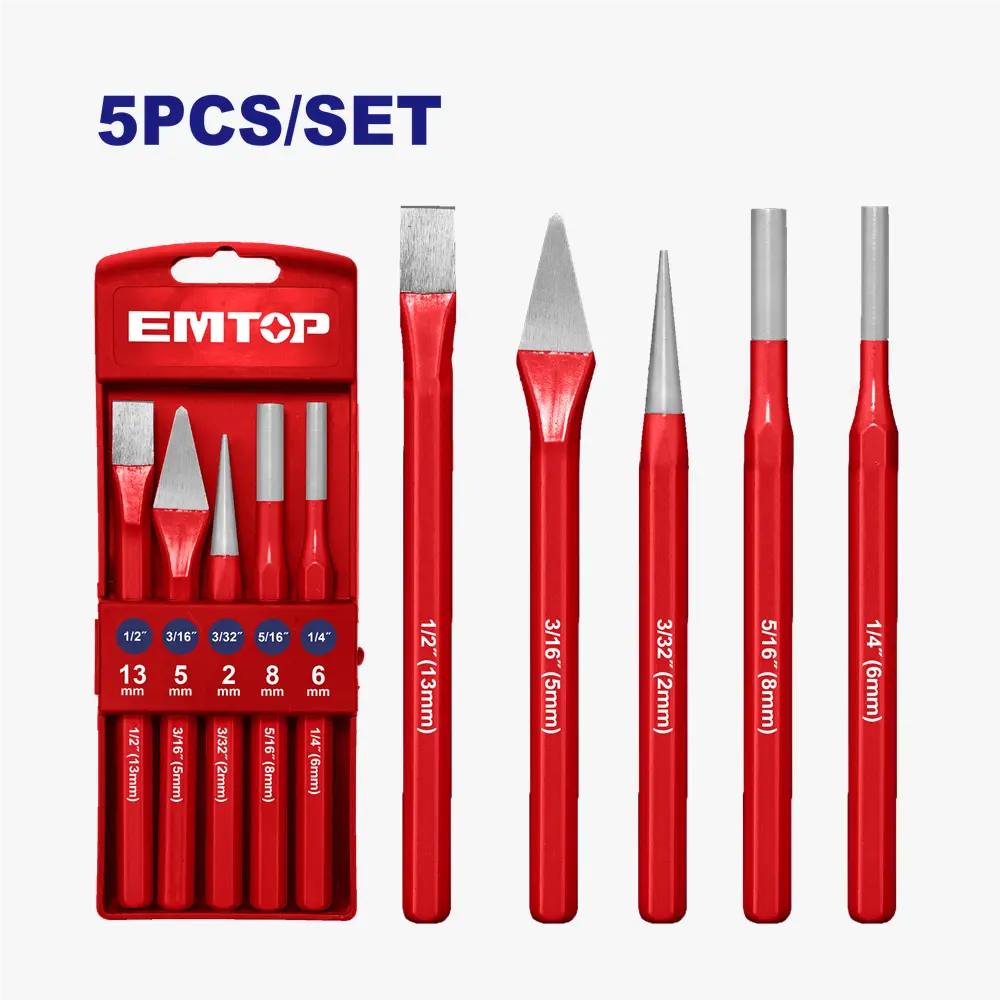 Ensemble de burins et poinçons 5P EMTOP EMCC8395