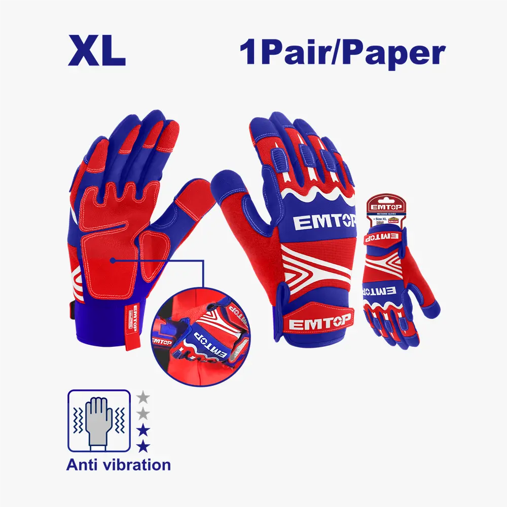 Gants de mécanicien EMTOP EMGV0101XL