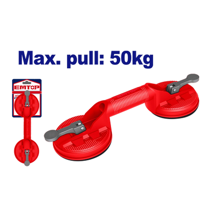 Ventouse double têtes 50KG EMKR1G50