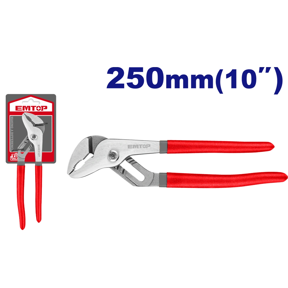 Pince a gaz basique 10 « / 250 mm EMTOP EMPL6510