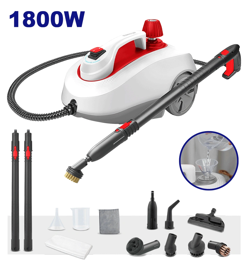 Nettoyeur á vapeur 1800W EMTOP EMSC1515