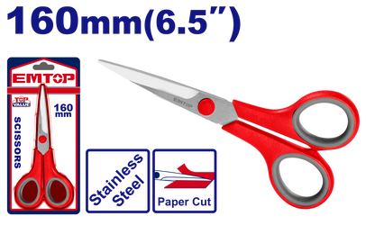 Ciseaux 160MM EMTOP EMSX2607