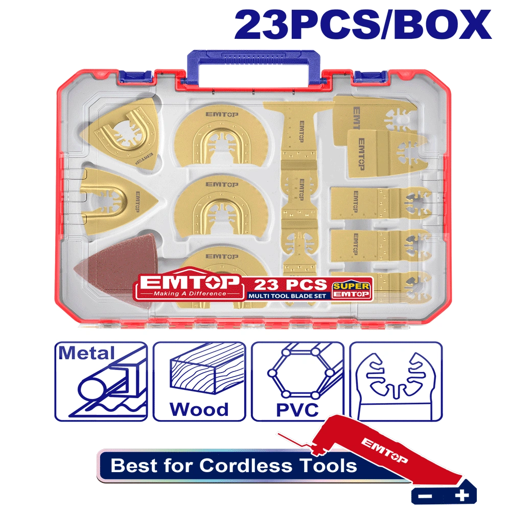 Jeu de lames multifonctions EMTOP EMTB2301