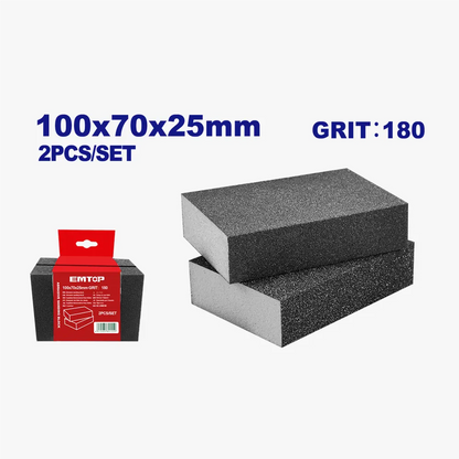 Bloc de ponçage 100X70X25 G180 EMTOP EMUK1503