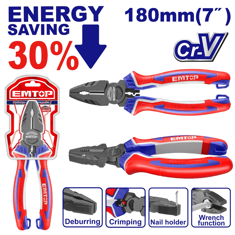 Pince unive forte effet 7 « /180MM EMTOP EPLRC0721