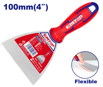 Couteau a mastic 100MM EMTOP EPTL10001