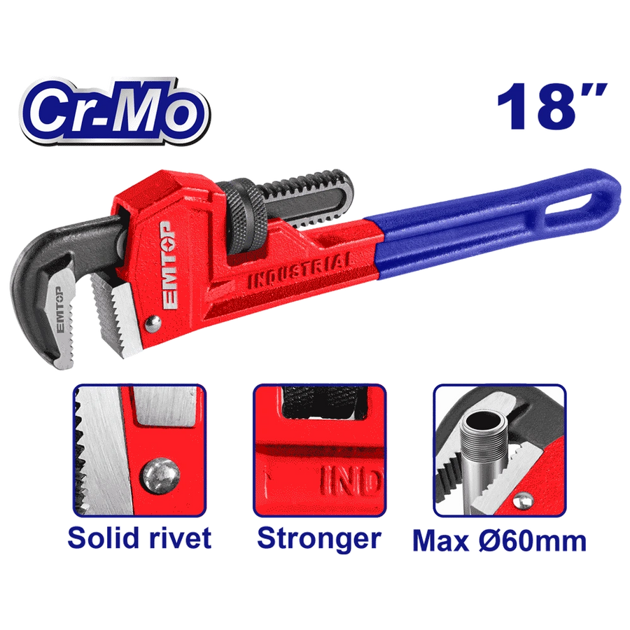 Cle á griffe 18 « 450MM EMTOP EPWH1801