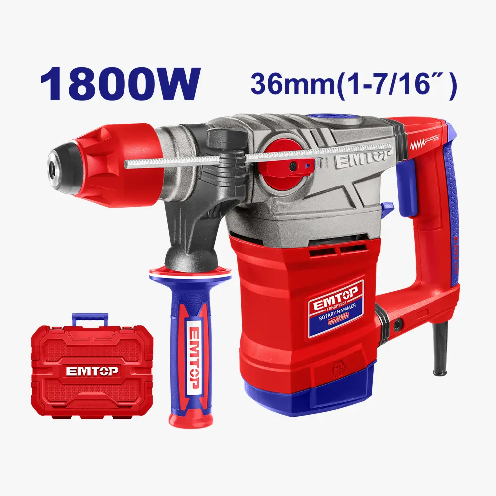 Perforateur sds+ 36MM 1800W EMTOP ERHRP1801