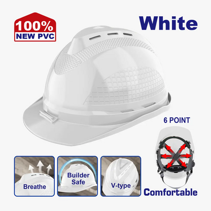 Casque de sécurité blanc EMTOP ESHT0802